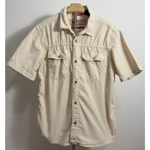 Iron and Resin Herman Shirt Corduroy in Natural - Large - Picture 2 of 7